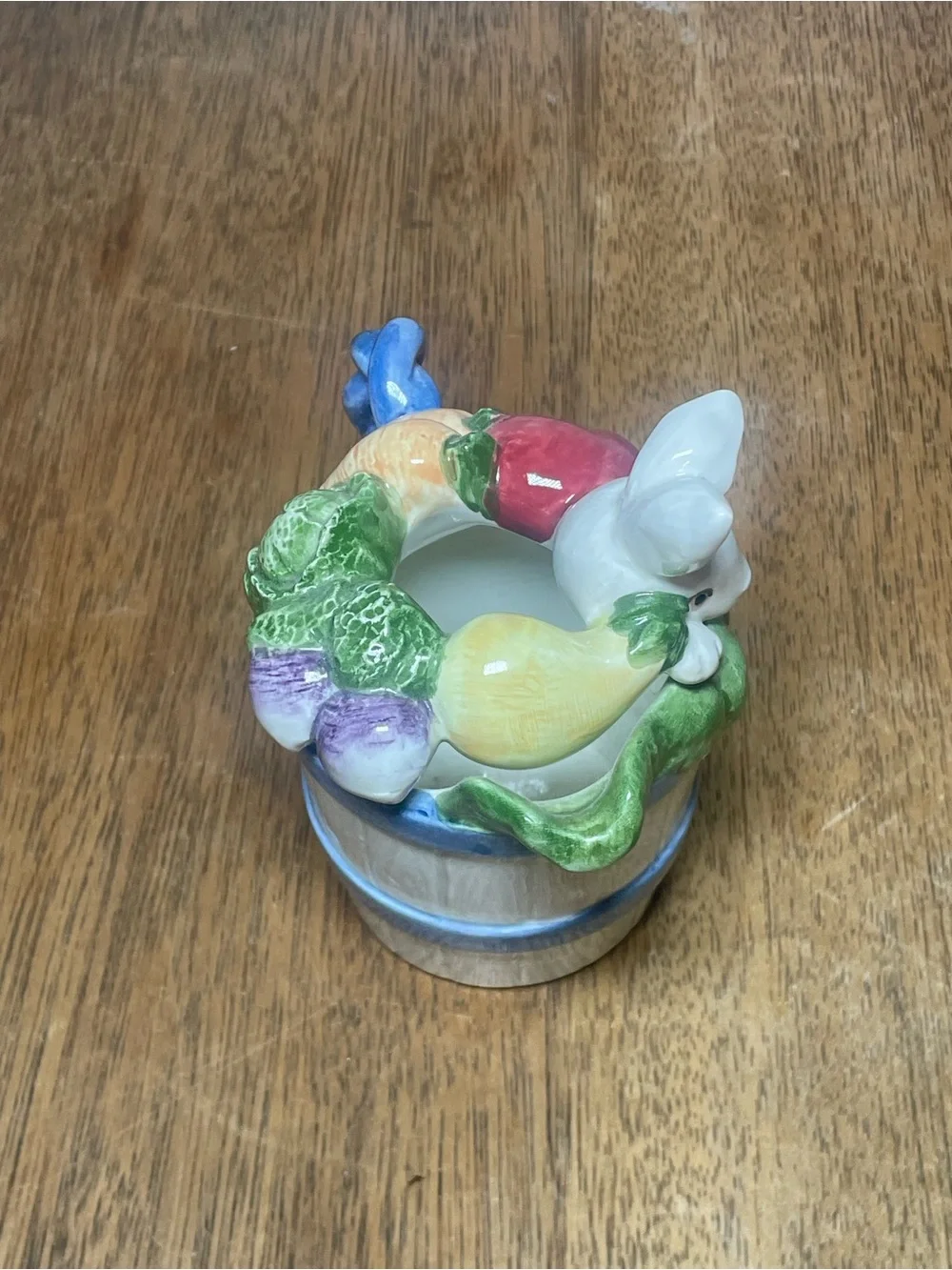 Vintage Fitz & Floyd Bunny Cream & Sugar Set 1993 Hand Painted Easter